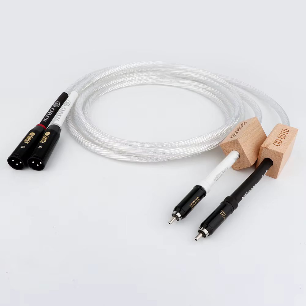 ODIN NORDOST Silver Plated Shield RCA to XLR interconnect cable Data Cable Male Female RCA XLR Audio Cable Extend Cord