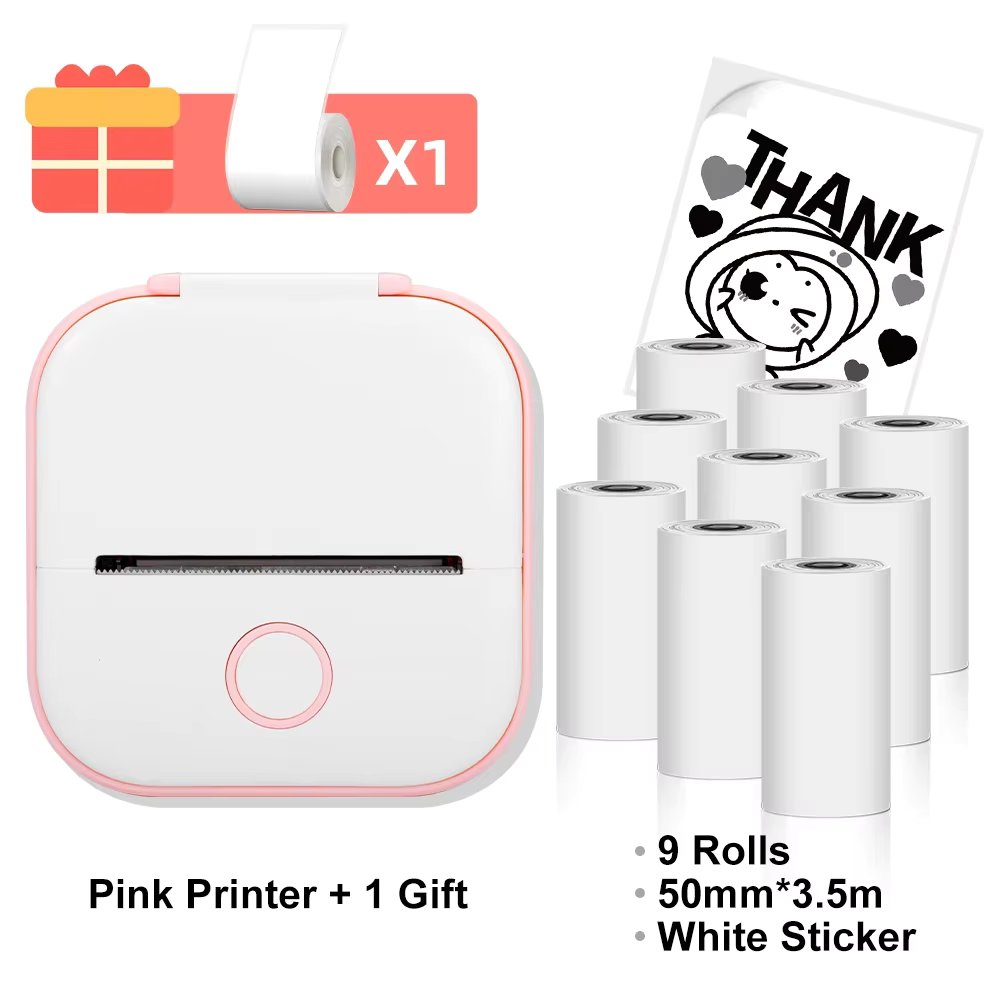 Pink with 9rolls