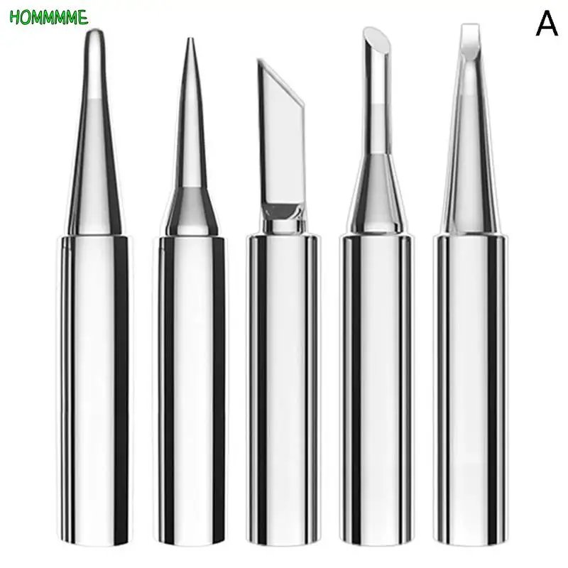5Pc I+B+K+2.4D+3C Soldering Iron Pure Copper 900M Soldering Iron Head Set Inside Hot Bare Copper Electric Soldering Iron Tip Set