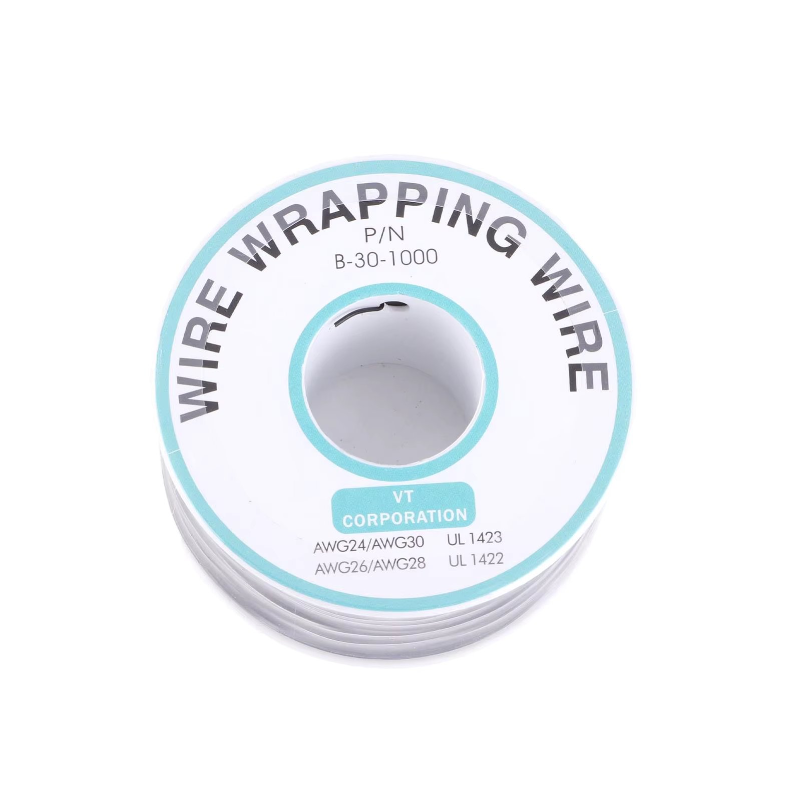 30AWG Black 0.25mm Single Wire Core Strand Cable, 250m Wire Wrapping for Electronics