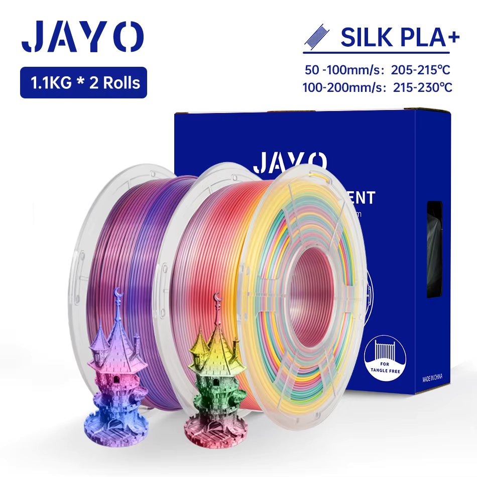 SILK Rainbow 2 Rolls