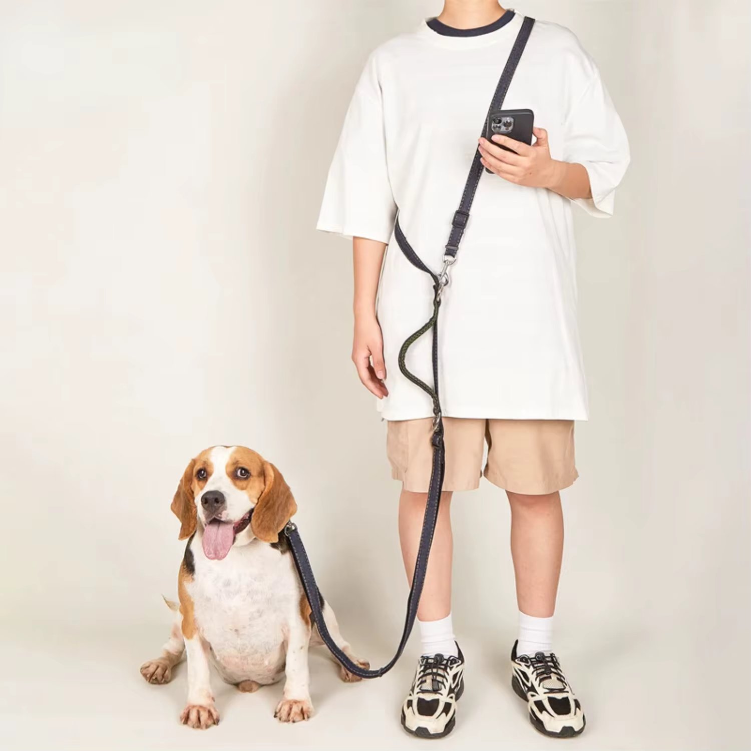 Ultra-Premium, Incredibly Comfortable, and Convenient Dog Leash - Effortless and Durable Tangle-Free Design - Ideal for Pet Pare