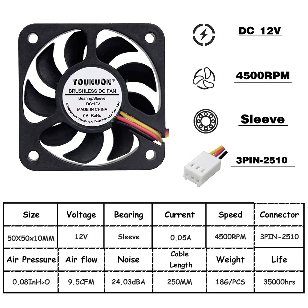 5010 12V Oil 3PIN