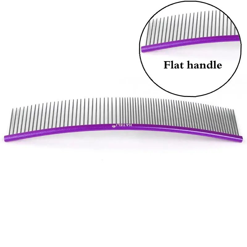 Flat handle purple