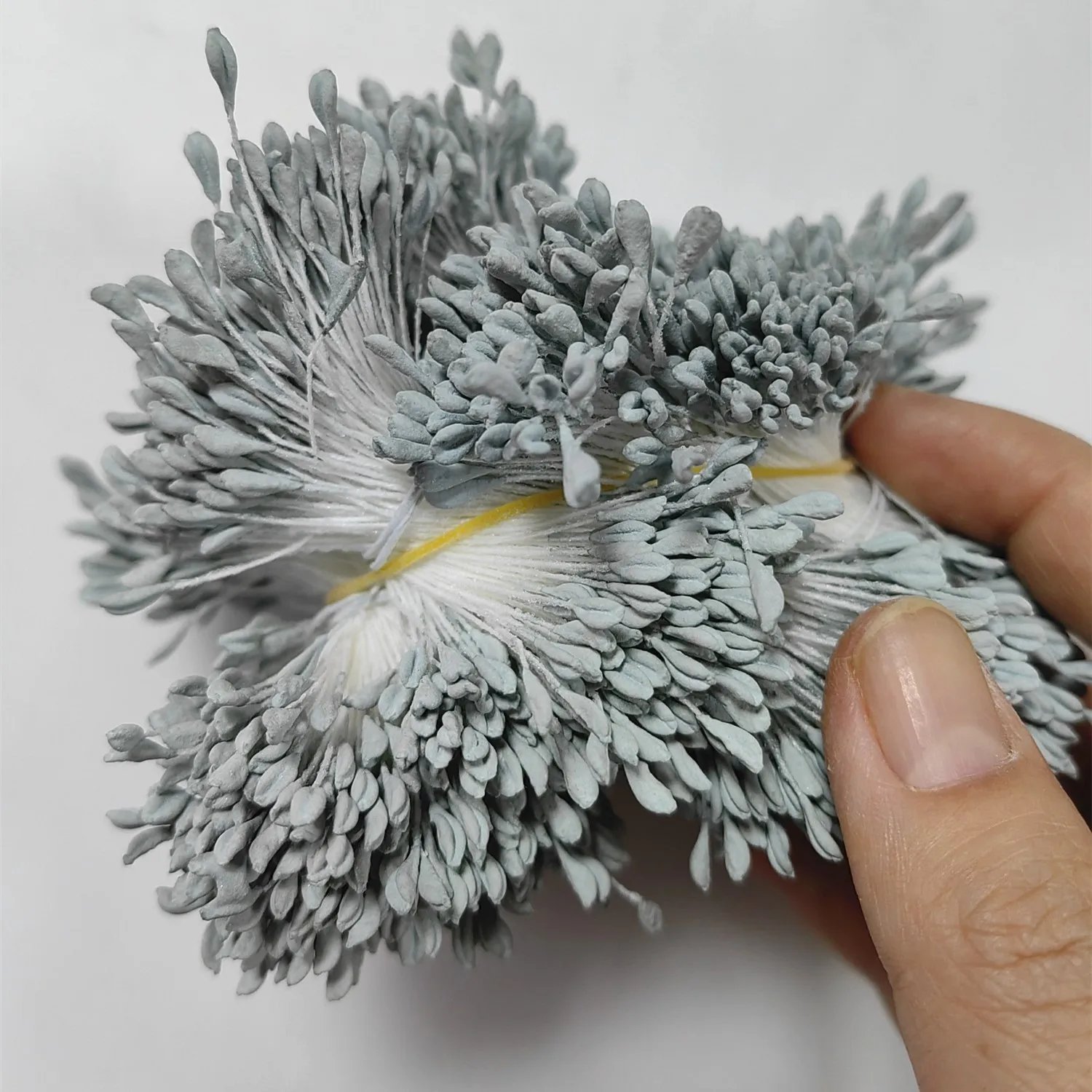 350pcs 5mm Mini Stamen Matte Handmade Artificial Flowers For Wedding Party Home Decoration DIY Flower Garland Craft Accessories