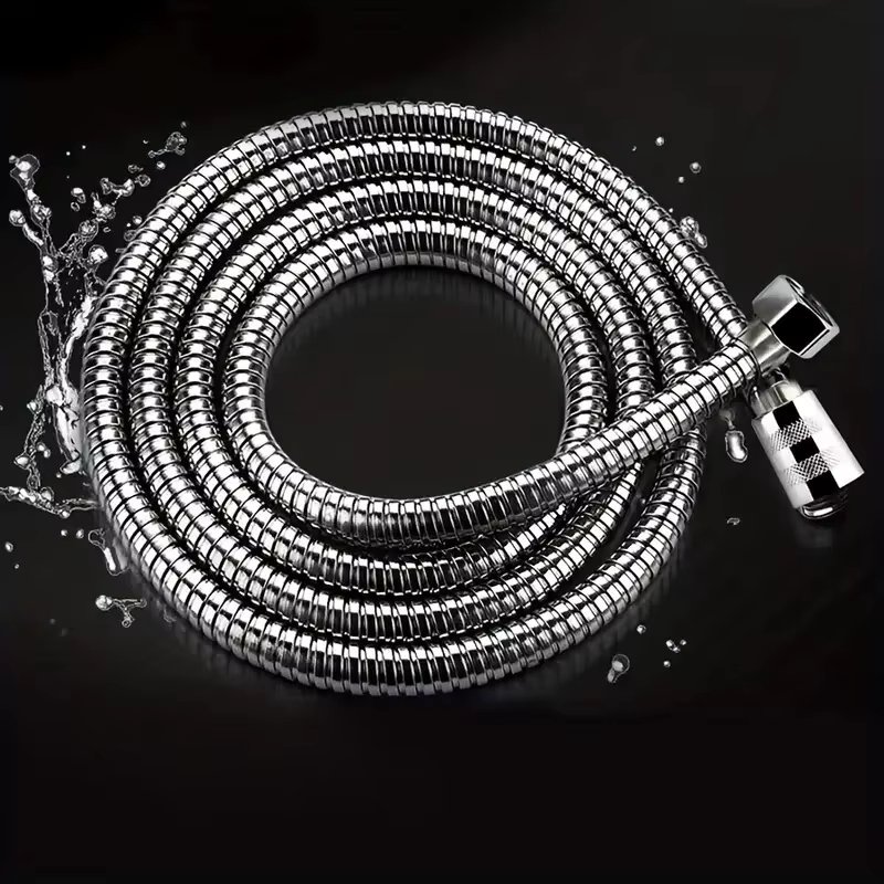 Shower Hose, Upgrade Stainless Steel Shower Tube, Anti-Kink and Leak-Proof, High Pressure Resistance, Universal G 1/2 Connection
