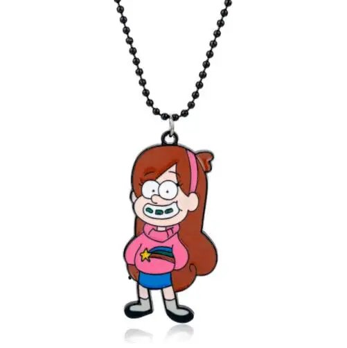 Fashion Anime Bill Cipher Boss Necklace Pendant Cosplay choker necklace men women Jewelry