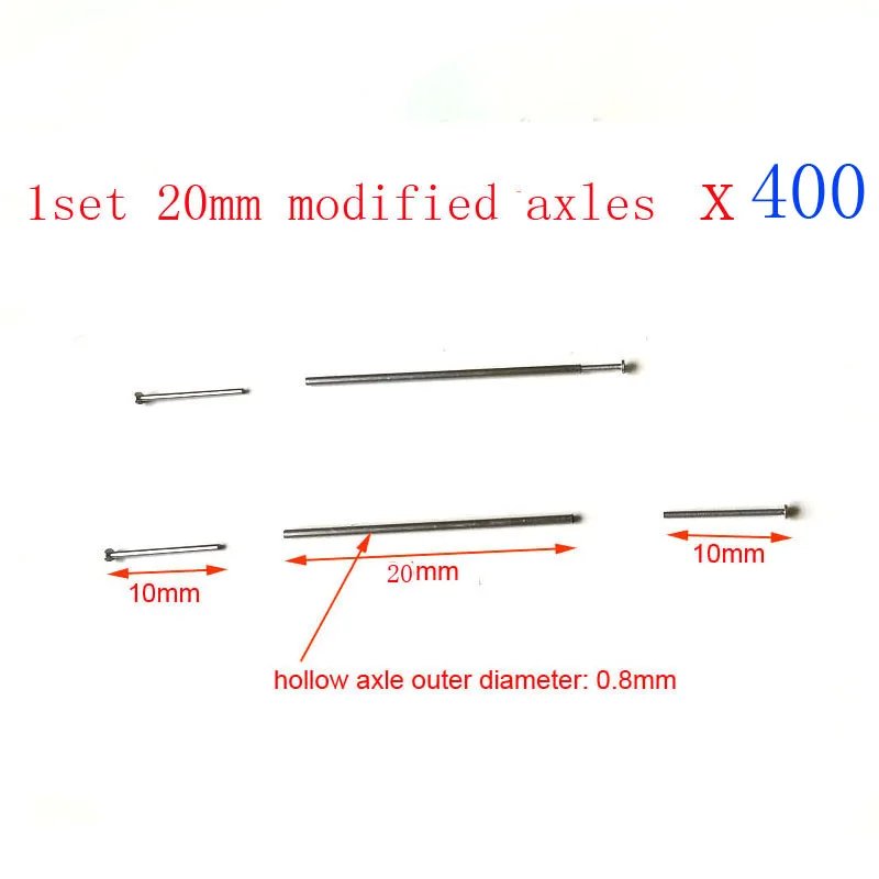 400 sets 20mm axles