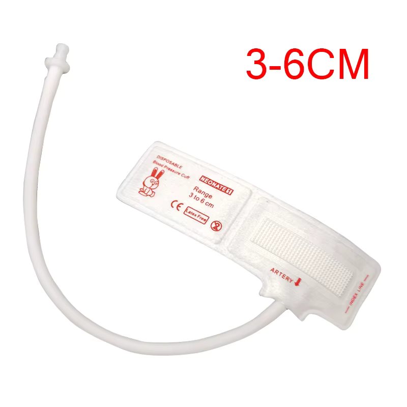 Disposable Vet NIBP Pressure Cuff For Veterinary Animal Use Pet Patient Monitor Different Sizes Single Hose with Connectors