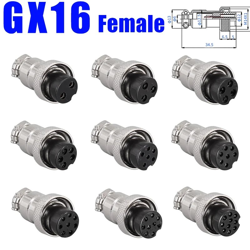 GX16 Female