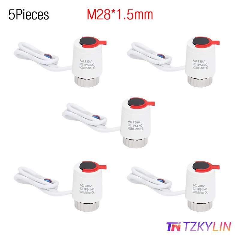 5 Pieces-White