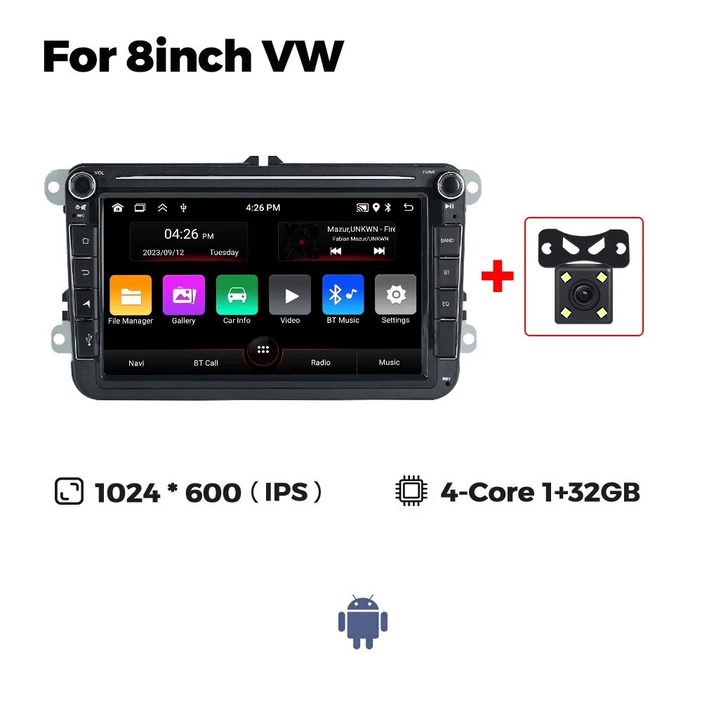 8inch 1-32G CAM