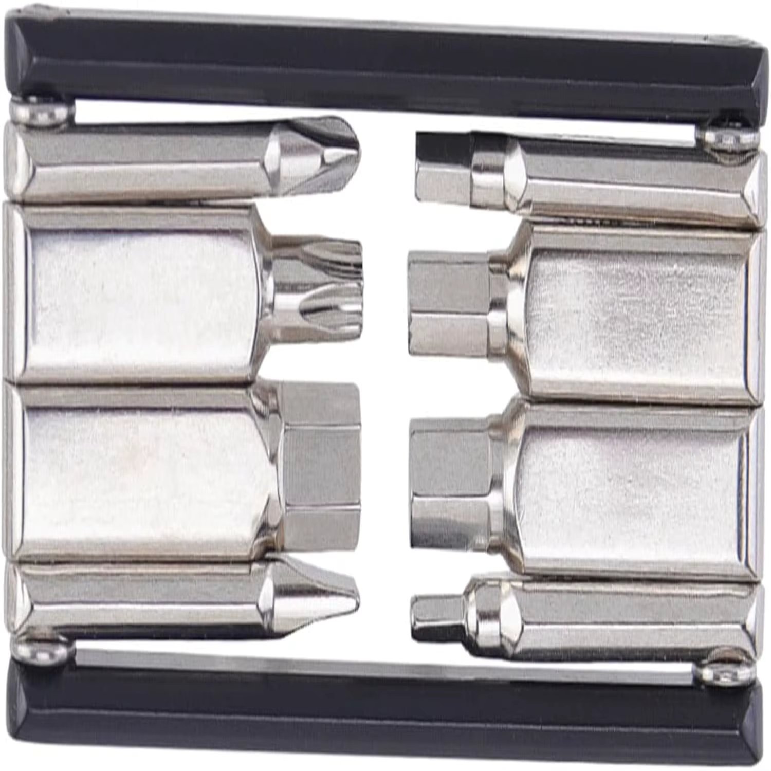 Convenient Portable Foldable 8-in-1 Mountain Bicycles Tool Kit - Versatile Essential Set for Effortless On-the-Go Repairs with W