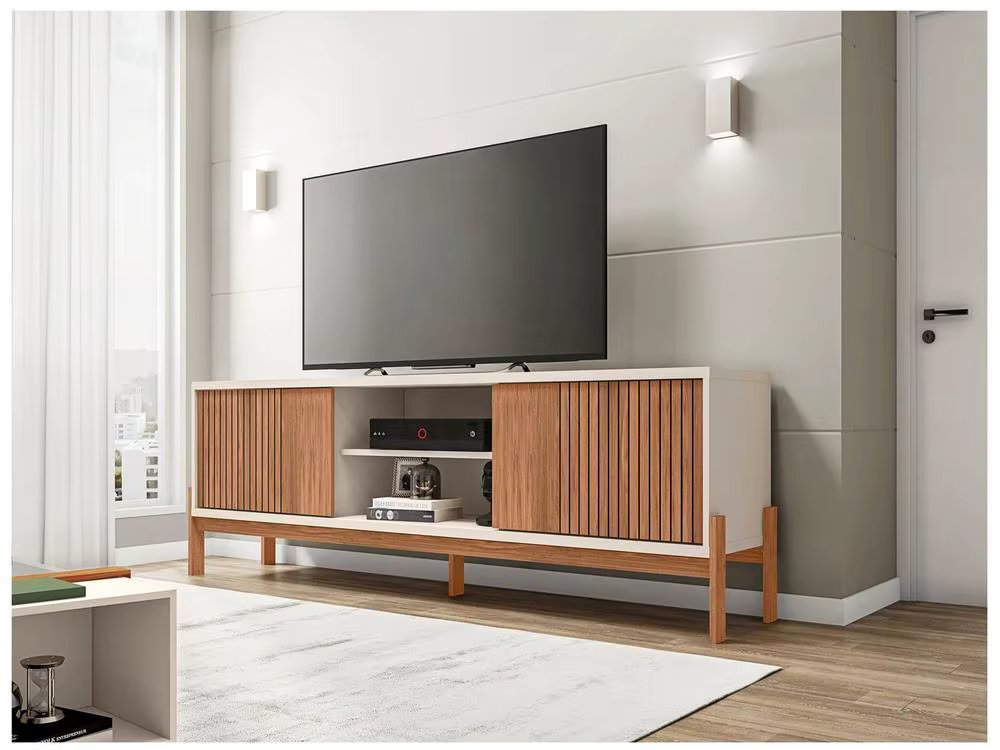 TV Rack 72 ”2 Doors Caemmun Tannen 1.8