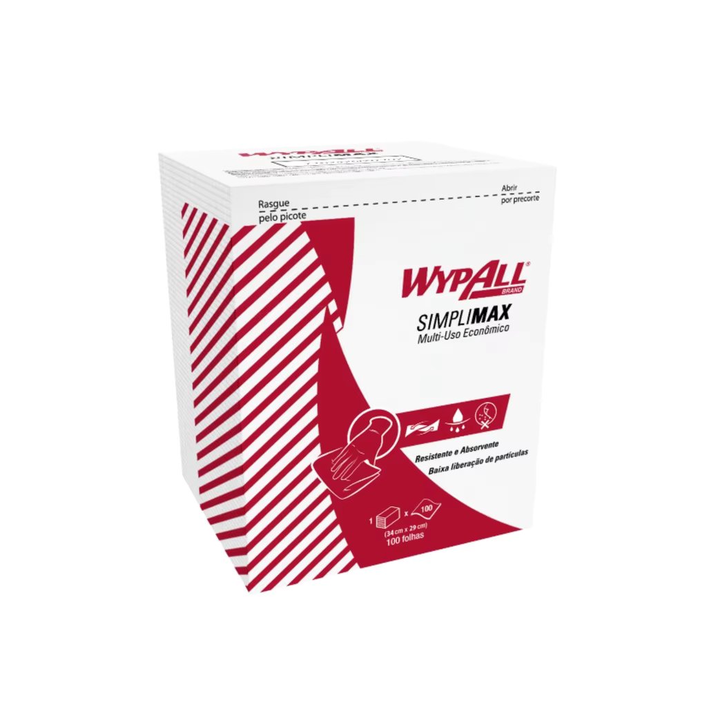 Wiper Wypall X50 Cloth-Package 100 White Sheets-Kimberly Clark