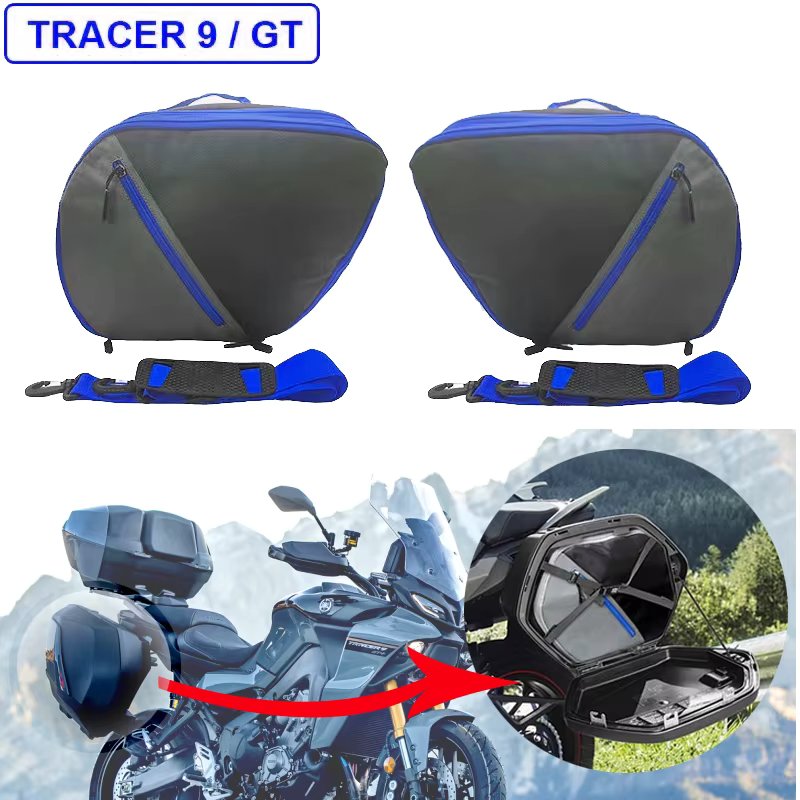 New Motorcycle Accessories For Yamaha TRACER 900 GT Suitcases Inner Bags Toolbox Tail Box Pannier Saddlebag For Tracer 9 / 900