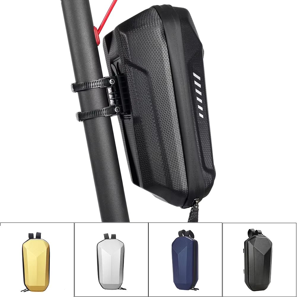 WILD MAN Bicycle Bag Electric Scooter Skateboard EVA Hard Shell Case Bag for M365 Pro Cycling Equipment 2/3/4L