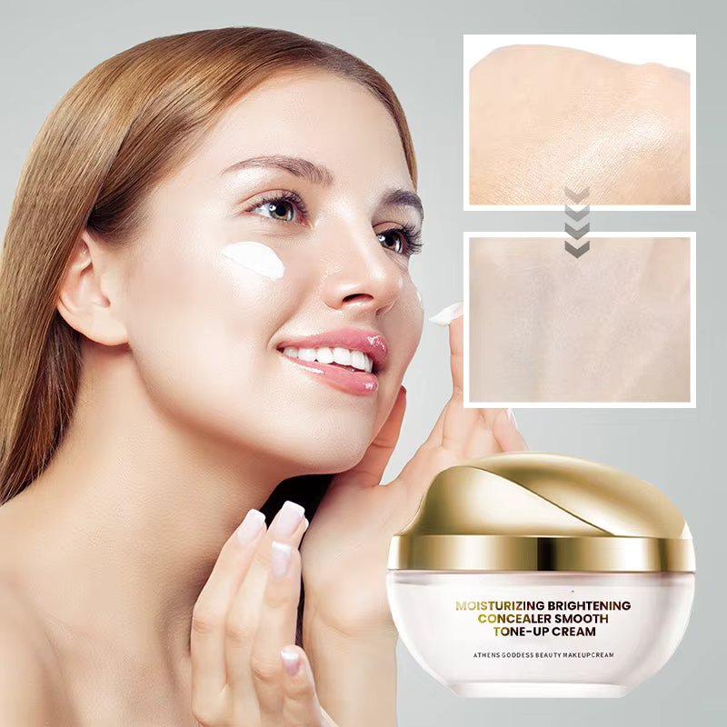 50g Moisturizing Brightening Concealer Smooth Tone-Up Cream