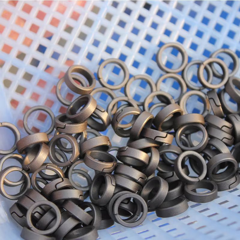 HPA Two Stage Piston Ring For Compressor And Compressor Piston Rings Shrapnel 10 Pcs Pneumatic Fitting Cilindro Accesories 40MPA