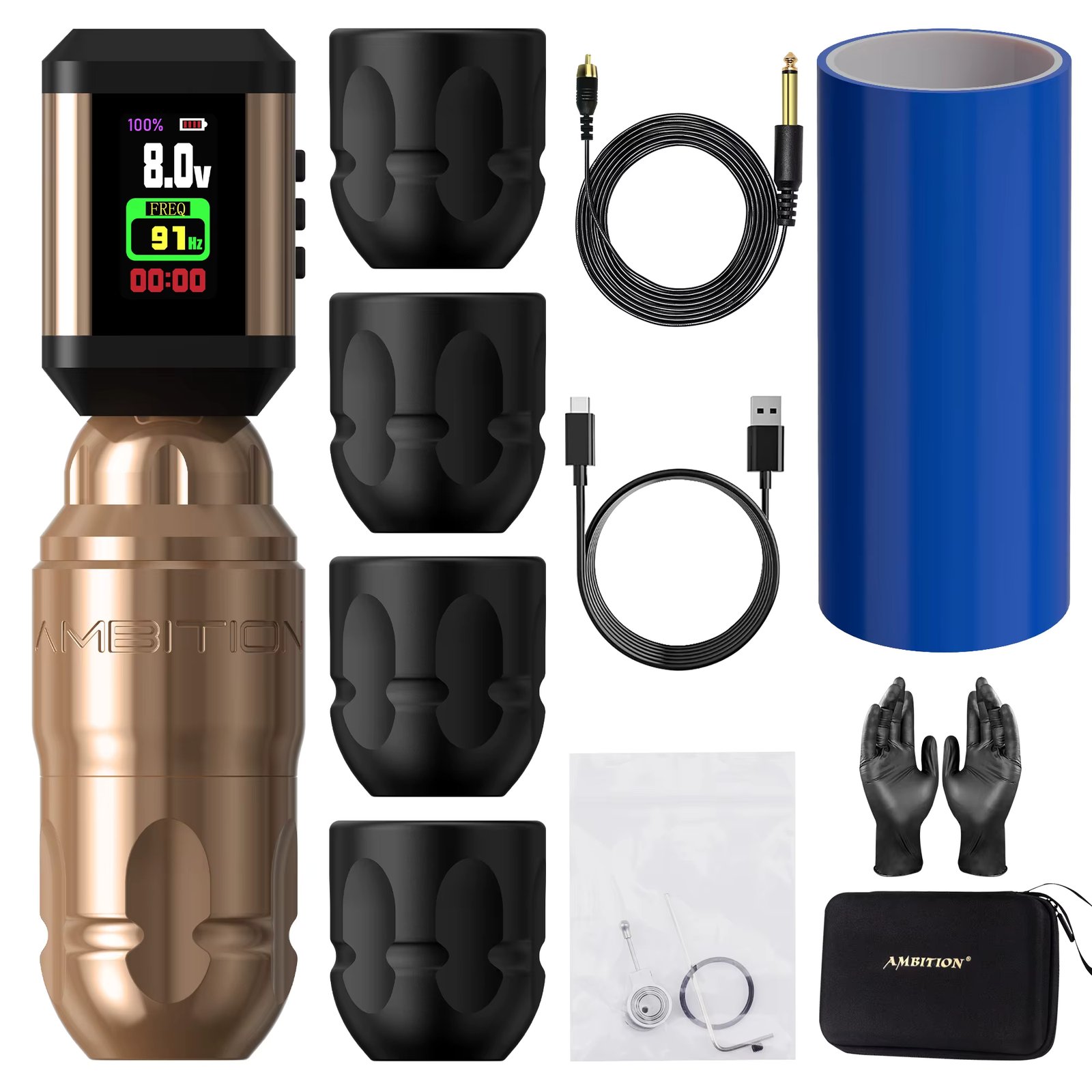 Gold battery
