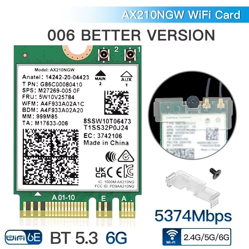 AX210 WiFi 6E