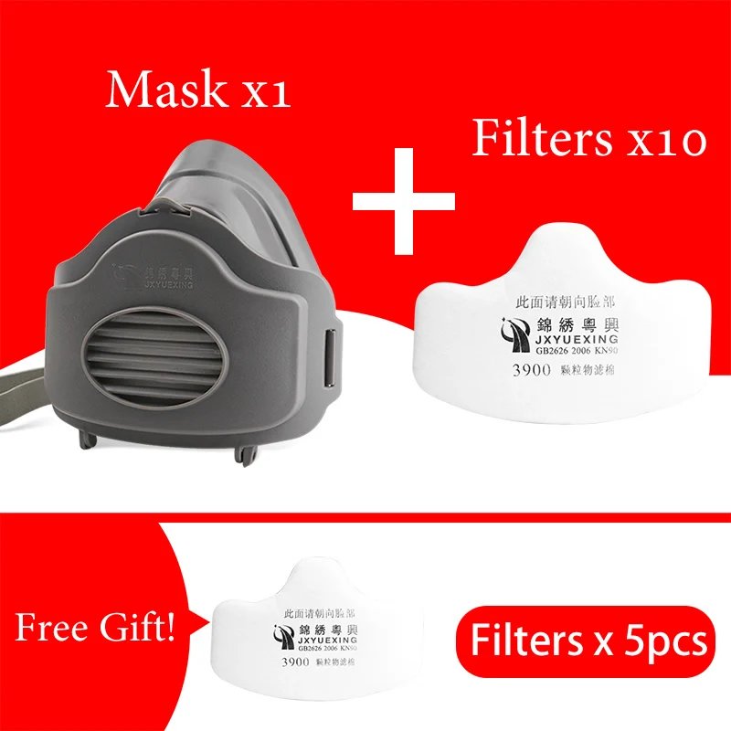 Mask And 10 filters