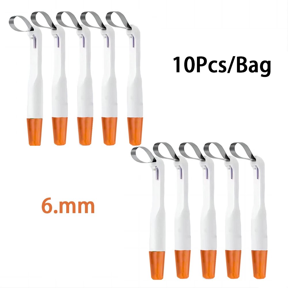 6mm 10pcs orange