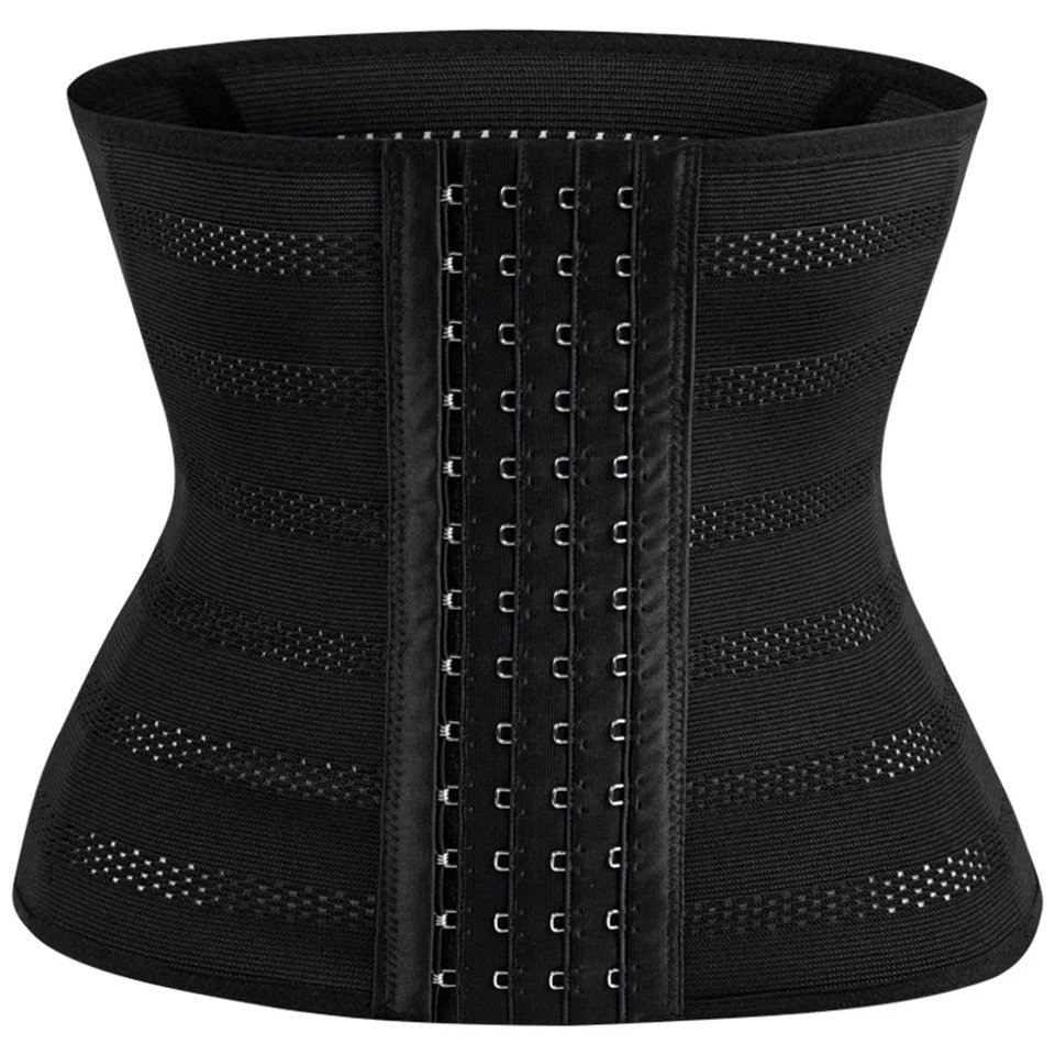 Women's Underwear Mesh Breathable Waist Trainer Shapers Original Colombian Abdomen Control Girdles Woman Steel Bones Shapewear