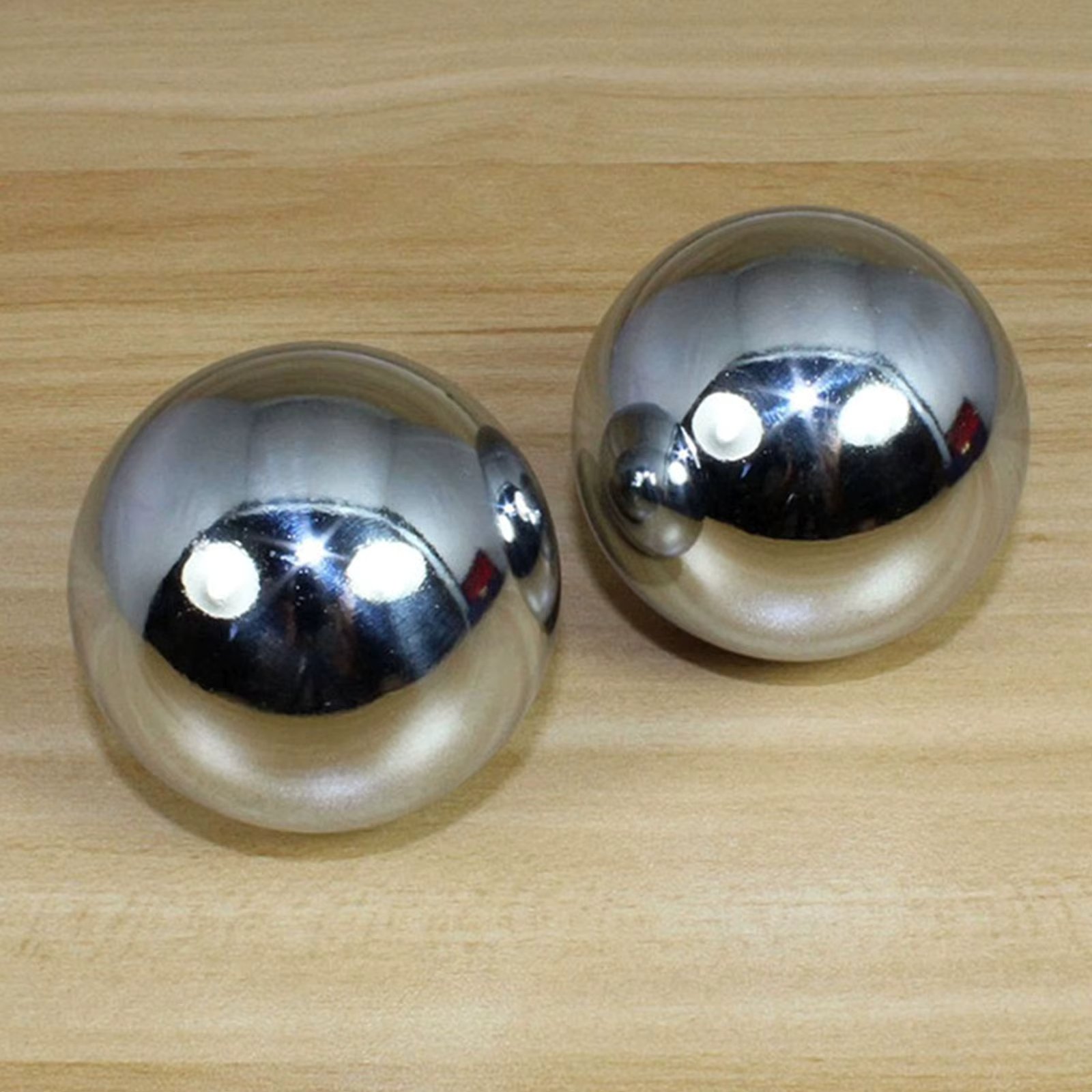 2pcs Daily Fitness Iron Ball Stress Relaxation Chinese Health Care Suitable for Physical Therapy Acupoints Massage
