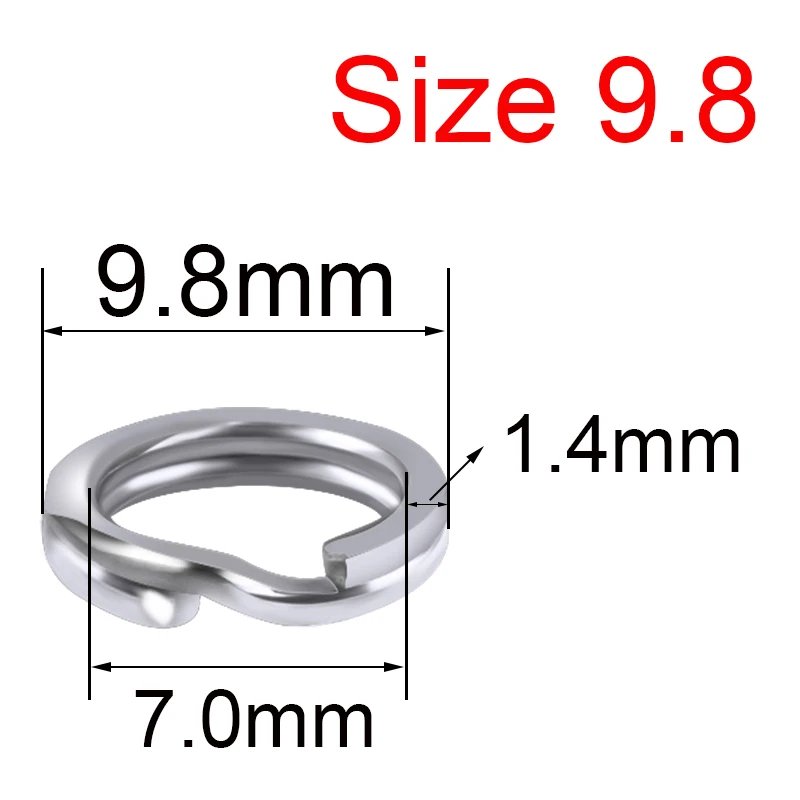 Size  9.8mm 7.0x1.4