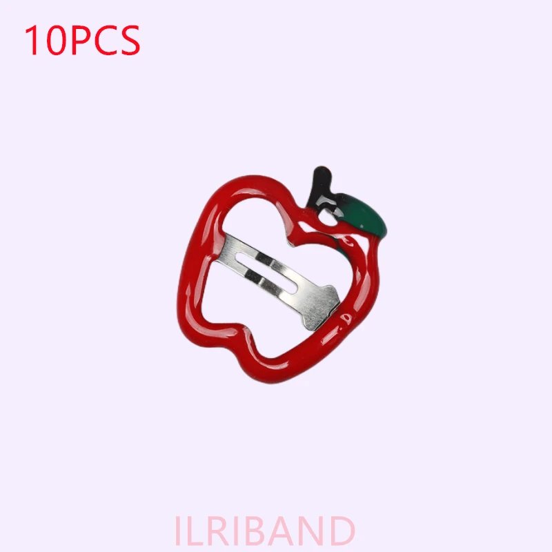 10pcs apple-red