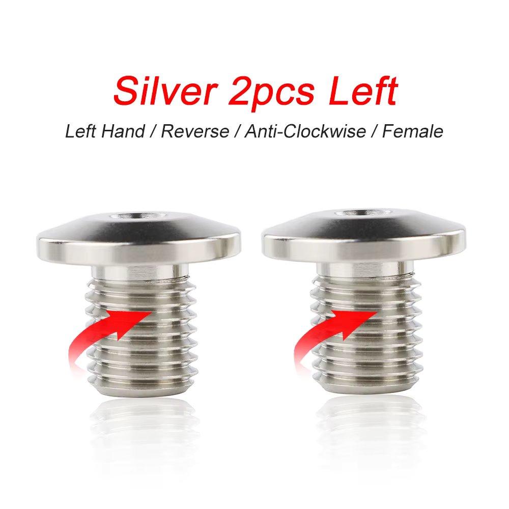 Silver 2pcs Left