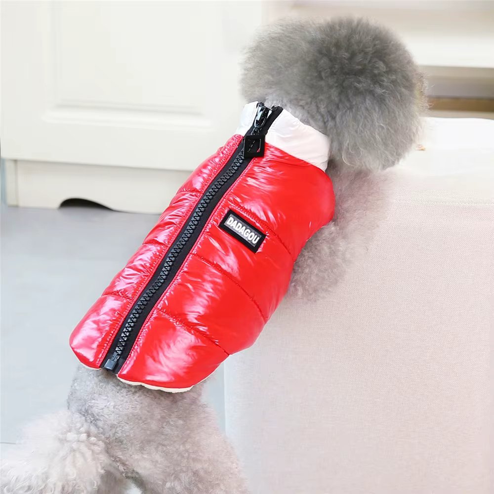 zipper red