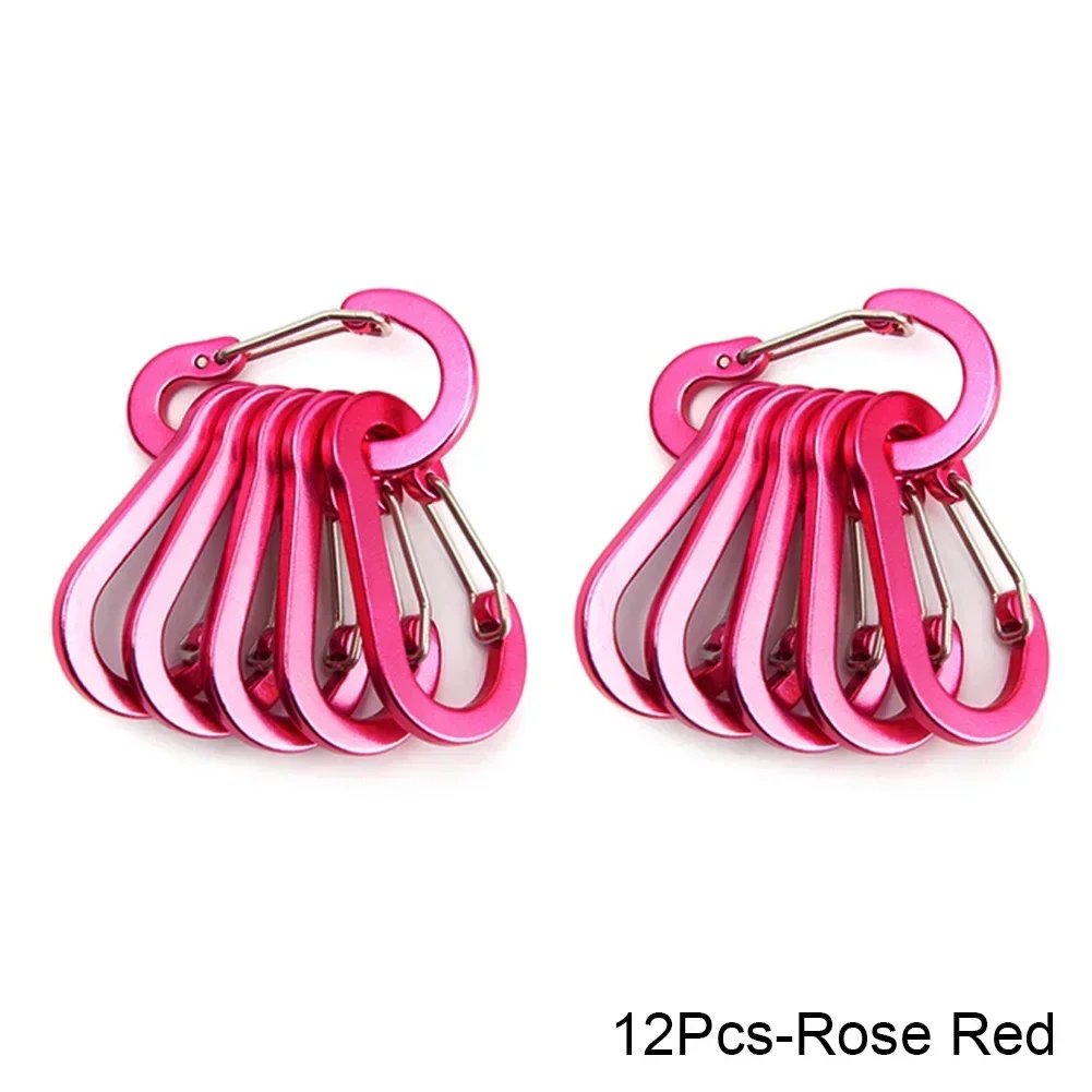 12Pcs-Rose Red