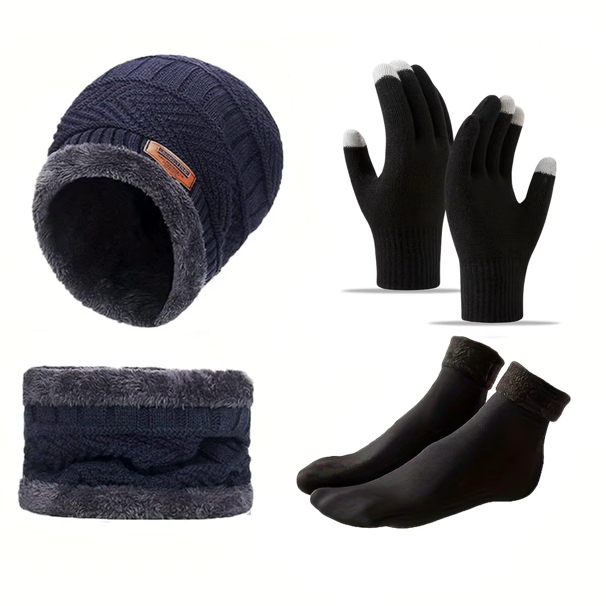 Navy blue 4 pcs set
