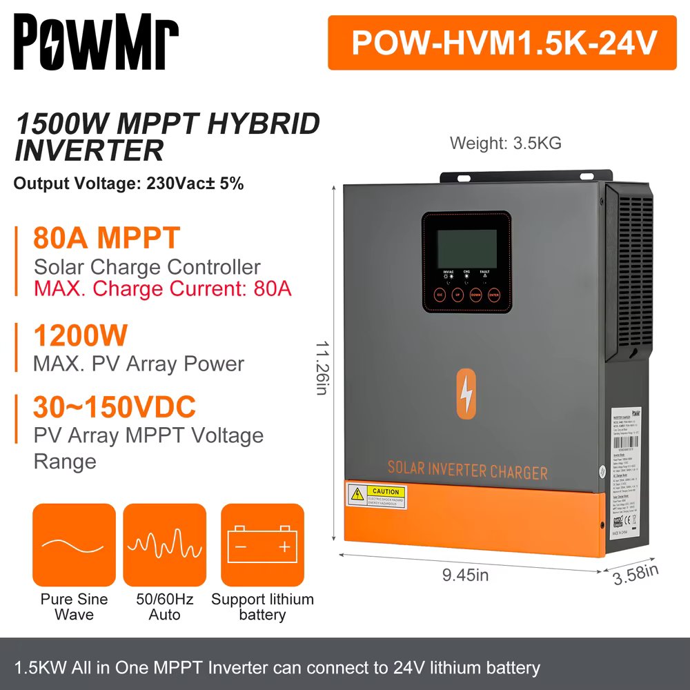 1.5KW 24V