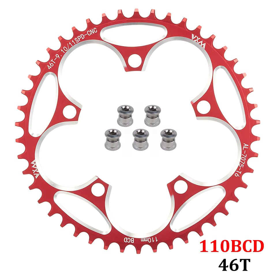 Red 46T and 5 Screws