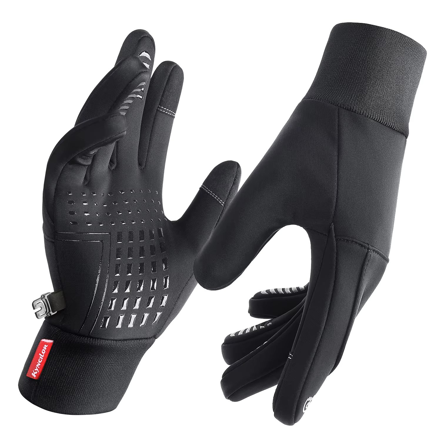 Hot Sale Winter Outdoor Sports Running Glove Warm Touch Screen Gym Fitness Full Finger Gloves For Men Women Sports Gloves