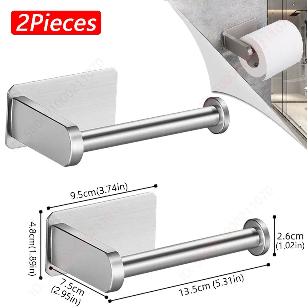 2Pcs Silver Holder B