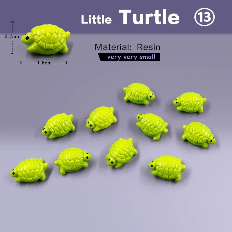 10pcs Turtles