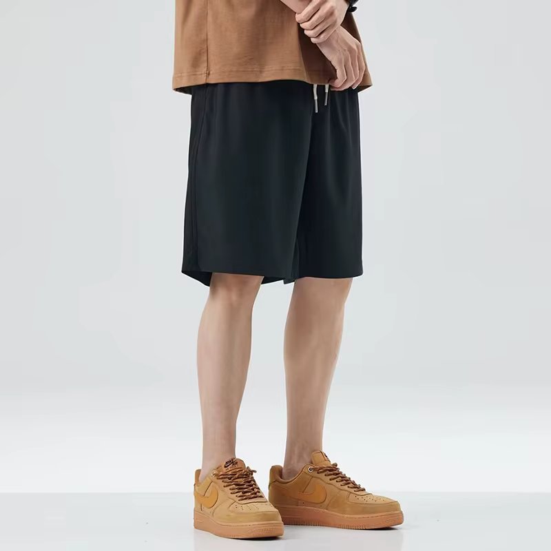 Trend In Sports Shorts Men's Slacks Casual 5-part Ice Banding Big-size Short Pants HP0342