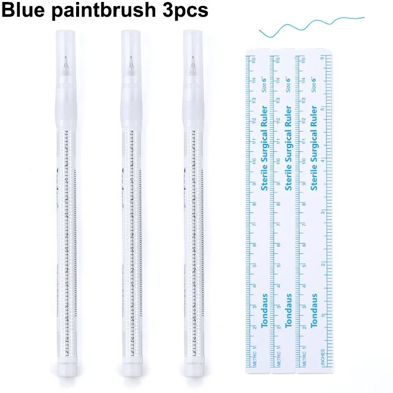 Blue 3pcs