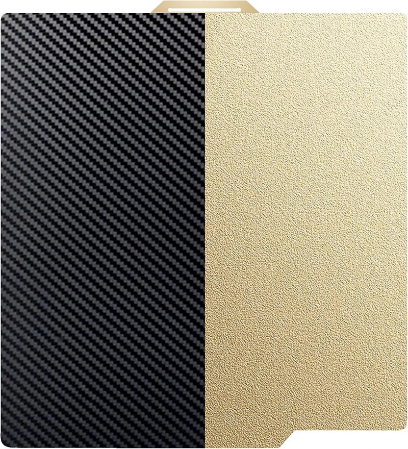 Textured PEI for Bambu Lab A1/X1/X1C/P1/P1P/P1S 257x257mm Spring Steel Plate Flexible Texture Plate for Bambu Labs 3D Printers