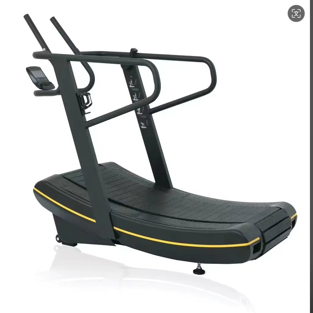 SRJOIN-Powerful Commercial Powerless treadmill, Silent, Private Education Studio, Household Curved Arc, Gym