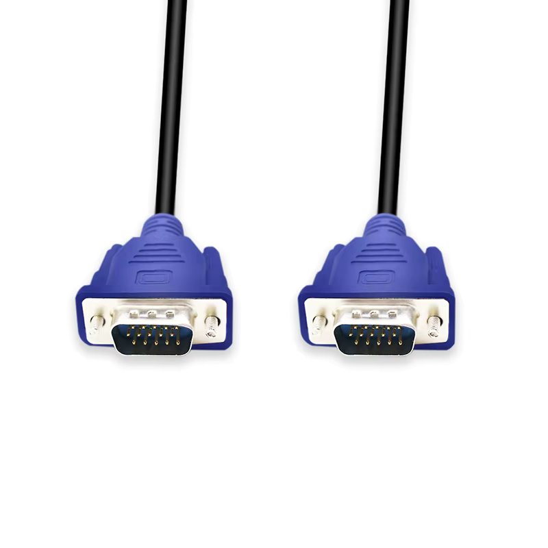 1.5m VGA Extension Cable HD 15 Pin Male to Male VGA Cables Cord Wire Line Copper Core for PC