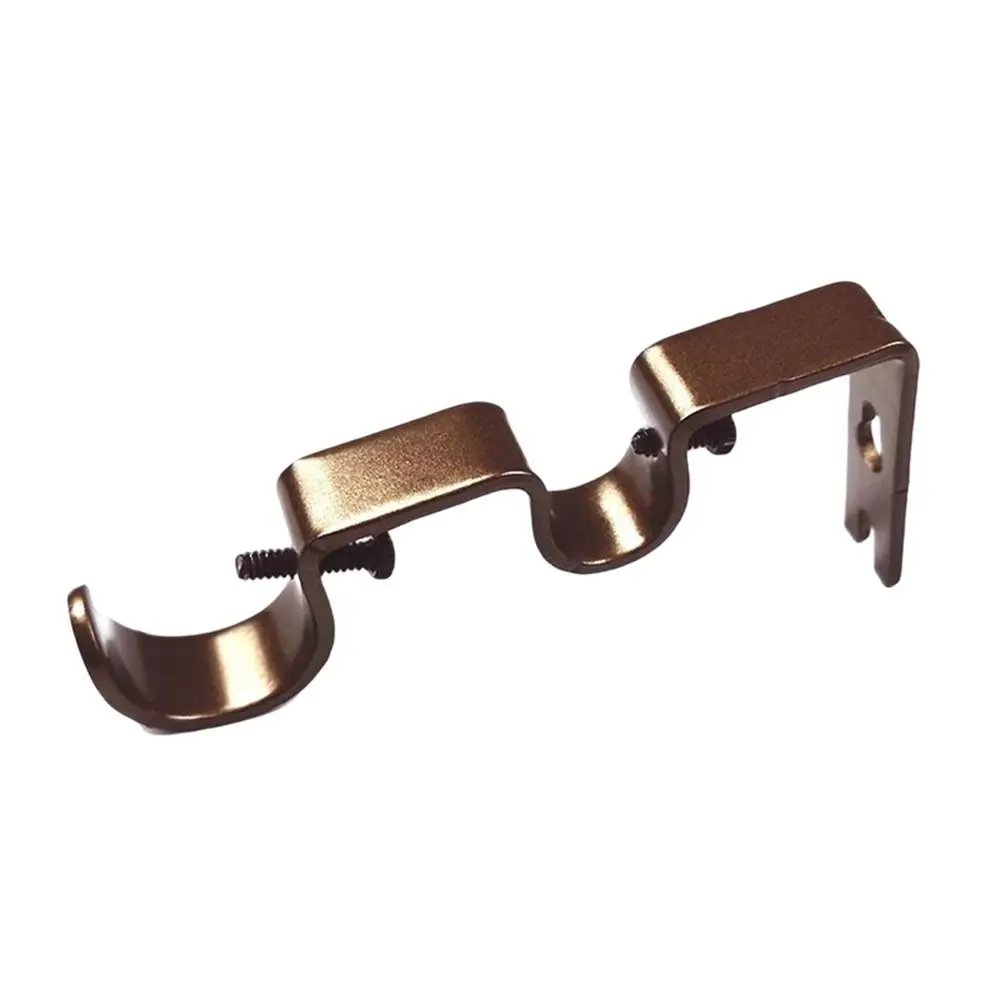 Single Hang Curtain Rod Bracket Heavy Duty Double Hang Curtain Rod Holders Tap Right Into Window Frame Curtain Rod Bracket