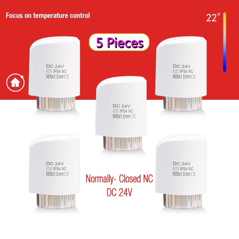 5 Pieces 24V NC