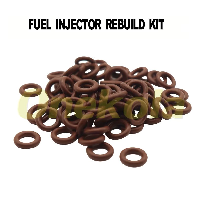 500pieces Fuel injector oring seals kit 14.5*3.5mm OD:8mm rubber orings fuel injector repair kits for Bosch Nissan Ford injector