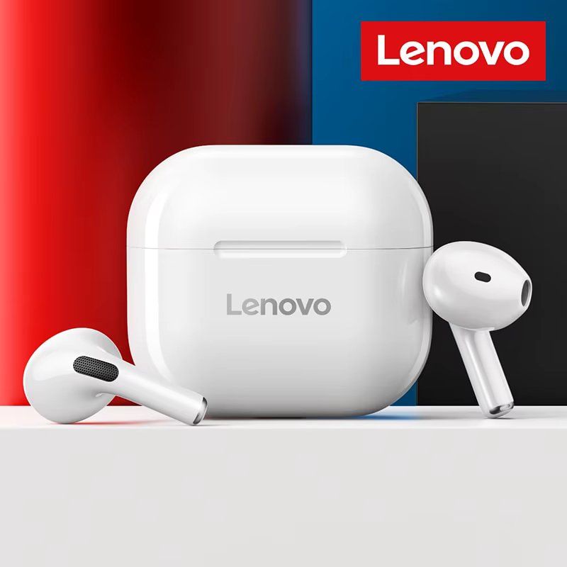 Lenovo LP40 Earphones TWS Wireless Bluetooth 5.0 Earbuds Bass Touch Control Stereo Noise Reduction Long Standby 230mAH