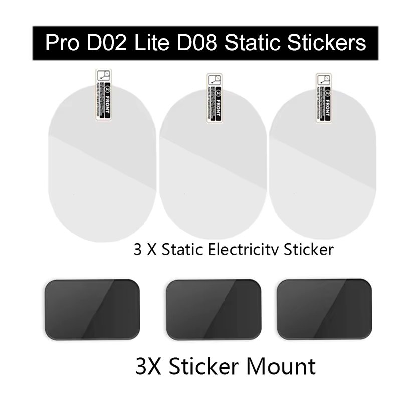 For 70mai Dash Cam Lite and Static Stickers, Suitable for 70mai Lite Car DVR VHB Sticker holder 3pcs